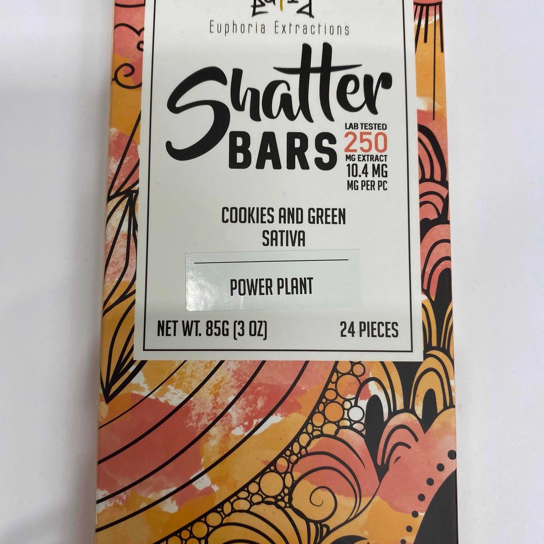 Euphoria Shatter Bar 250mg
