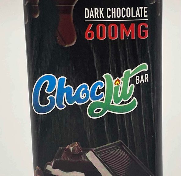 600mg dark chocolate bar