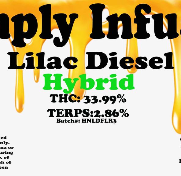 Simply Infused | Lilac Diesel | Infused pre roll