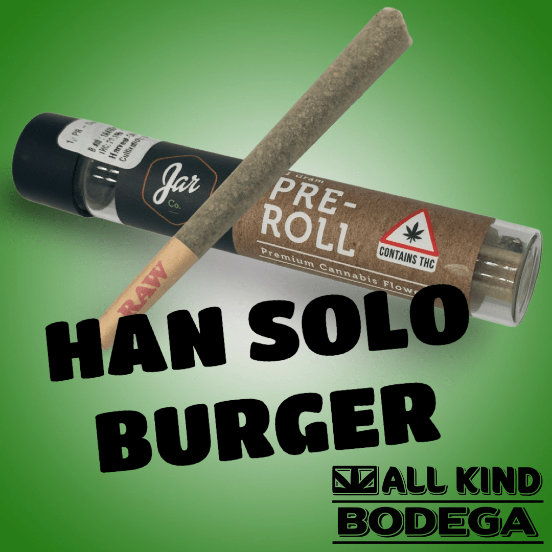 Han Solo Burger 1g Preroll (@jarcannabis2.0)