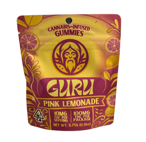 Guru Gummies 100mg - Pink Lemonade