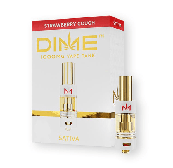 Dime Industries - Strawberry Cough - Cartridge - 1g - Sativa