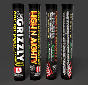 GRIZZLY HIGH N MIGHTY CO2 INFUSED JOINT 1.25G