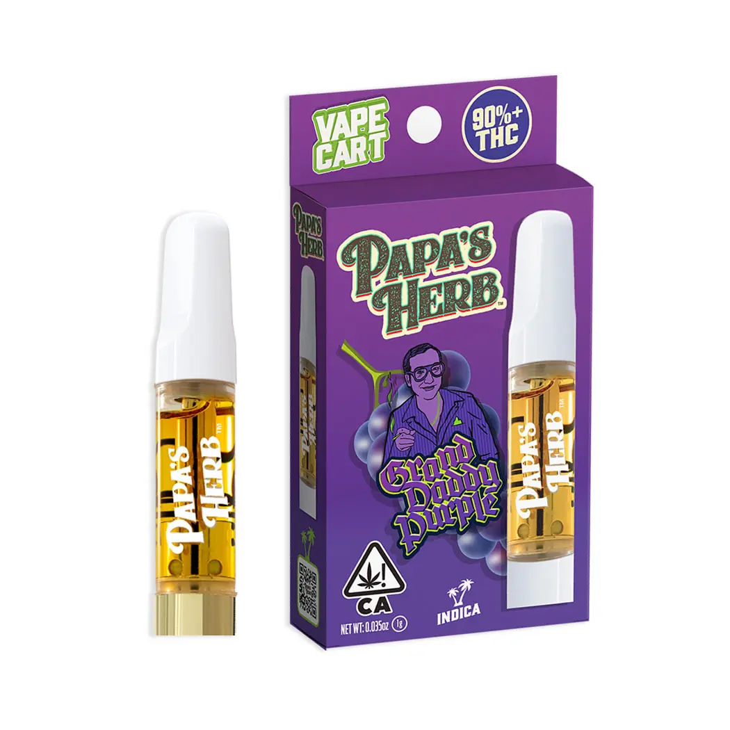 Grand Daddy Purp Vape Cartridge (510) 1.00 g