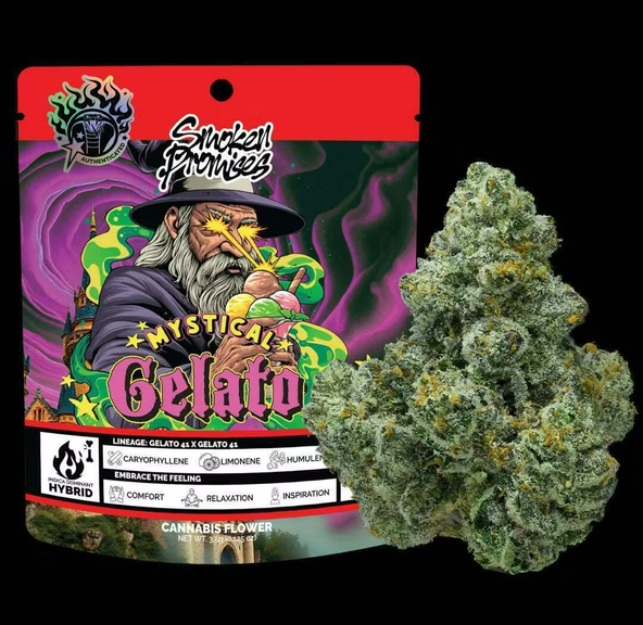 Smoken Promises - Mystical Gelato - 3.5g Flower
