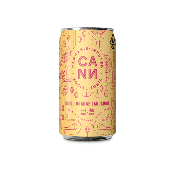 Blood Orange Cardamom Social Tonic (6pk)