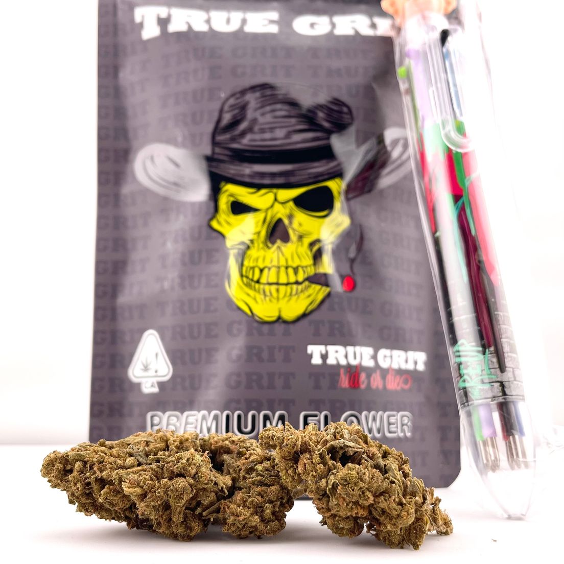 PRE-ORDER ONLY *Deal! $89 1 oz. Skywalker OG (36.1%/Hybrid - Indica Dom.) - True Grit + Writing Pen