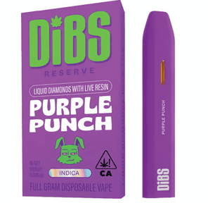 Dibs Reserve AIO Vape Purple Punch 1g