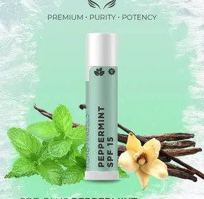 100mg CBD Plus Peppermint Lip Balm by Herb Angels