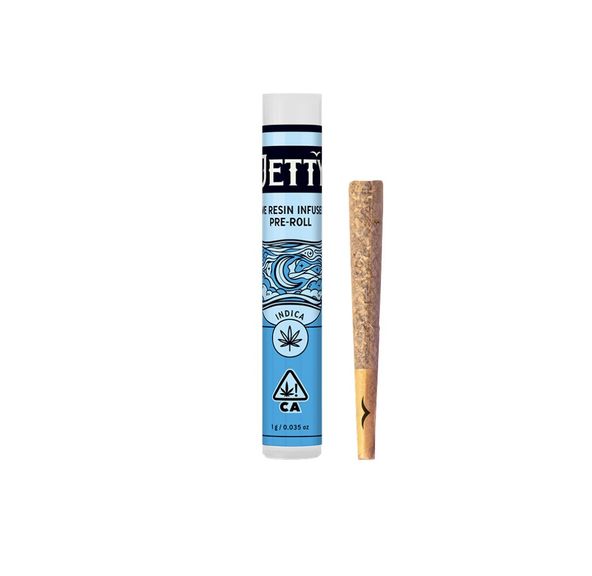 Jetty Live Resin Infused Pre-Roll Hash Burger x Grape Gas 1g
