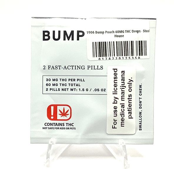 1906 Bump Pouch 60MG THC Drops - Stash House