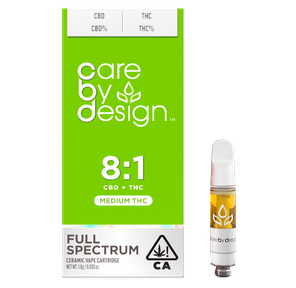 Care By Design | Vape Cart | 1g | Full Spectrum | 8:1 CBD/THC
