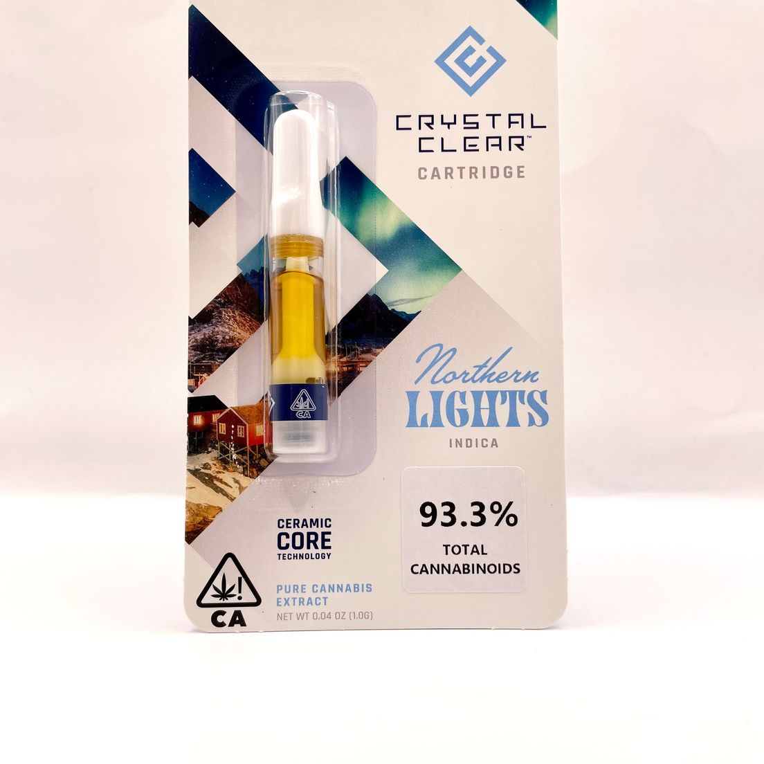 1g Northern Lights (Indica) Cartridge - Crystal Clear