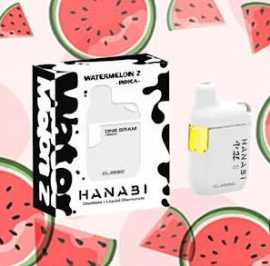 Hanabi AIO Vape Watermelon Z 1g