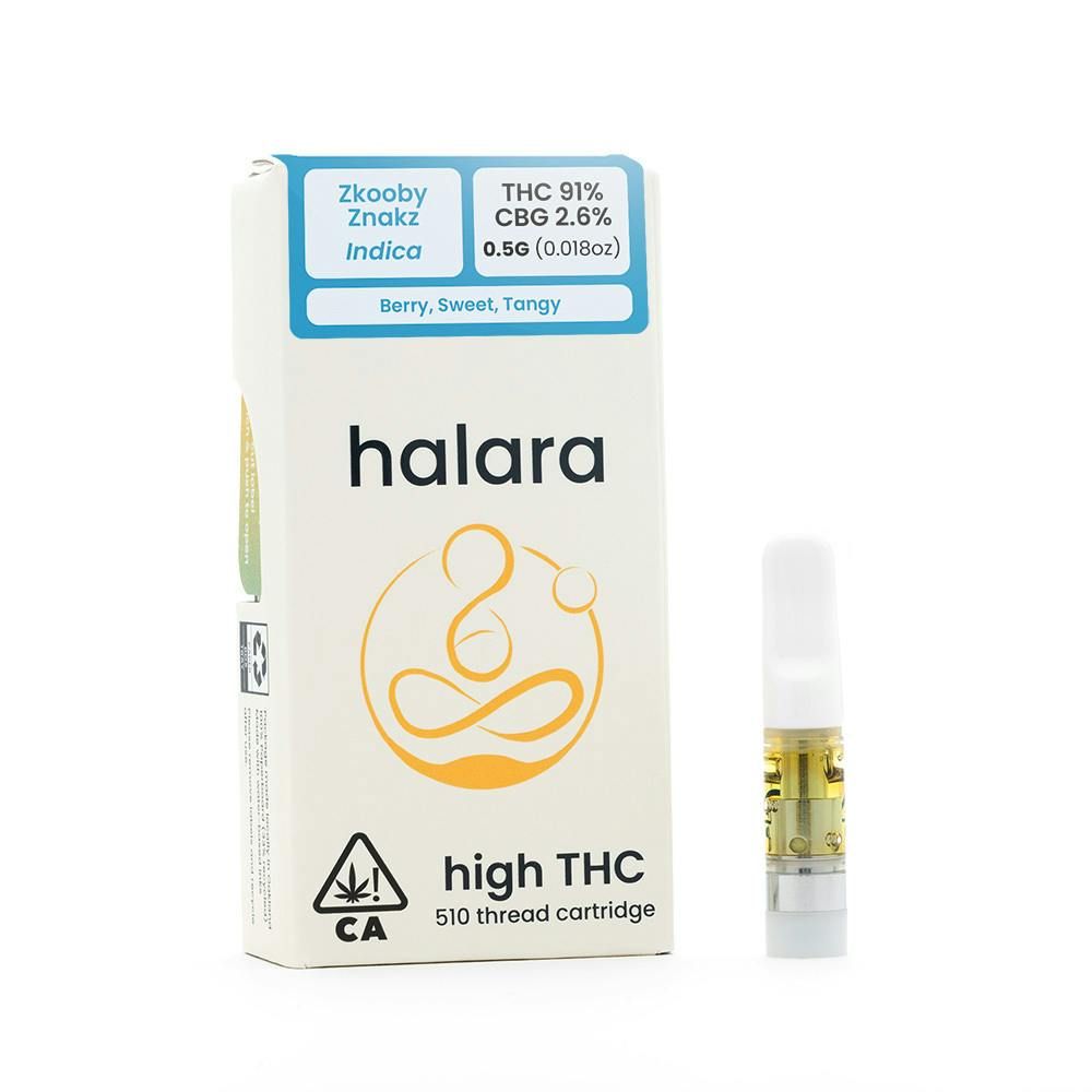 Halara - THC Zkooby Znakz - 1g cart