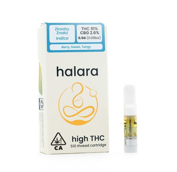 Halara - THC Zkooby Znakz - 1g cart