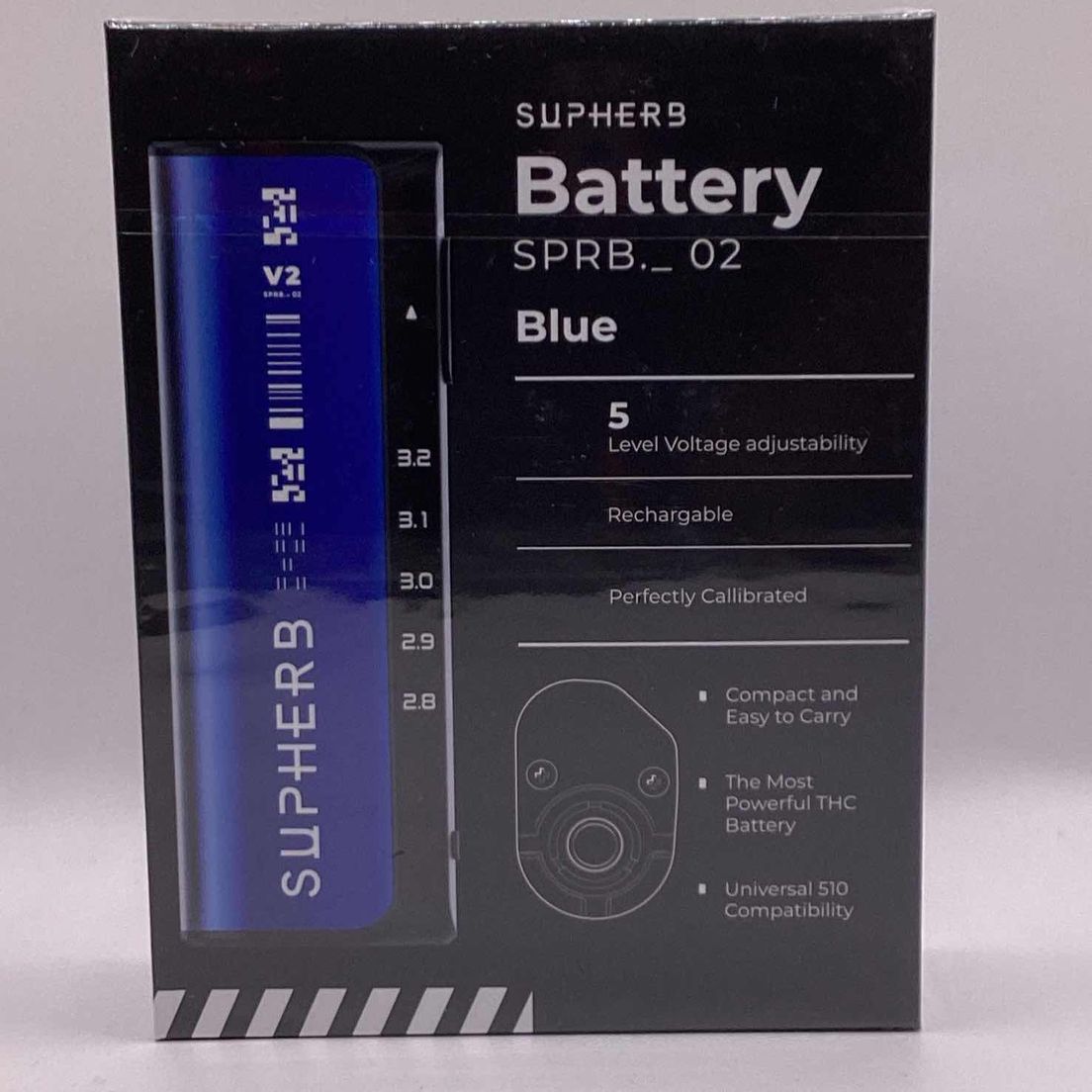 Supherb Battery - Blue - SPRB 02