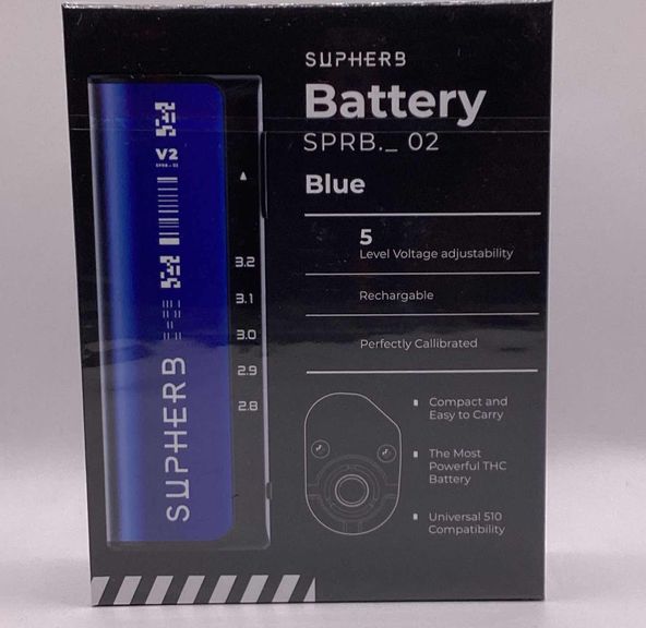 Supherb Battery - Blue - SPRB 02