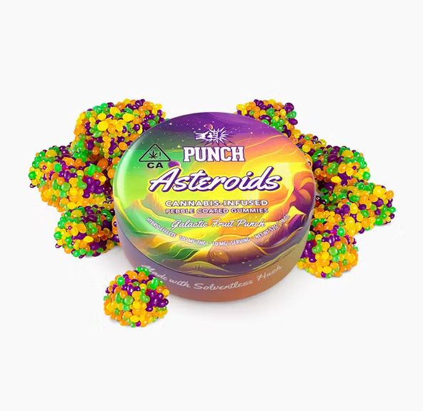 Punch - 100mg Solventless Asteroids - Galactic Fruit Punch