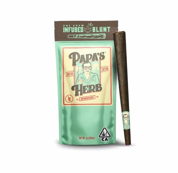 Papa's Herb - Strawberry Cough Infused Blunt 1g