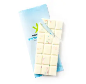 1000mg Birthday Cake Chocolate Bar by Kush Kitchen