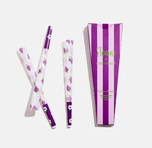 3pk Edie Parker Grape Awakening Crush Cones $8
