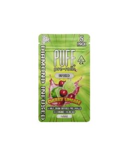 Cherry Limeade 2.5g 5pk Diamond Infused Preroll