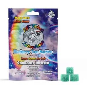 Lift Tickets - Blueberry Time Machine (Indica) - 100mg Live Resin Gummies