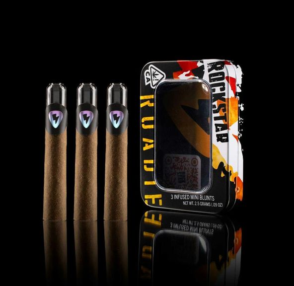 Rockstar - Sour OG Records - Infused Blunts 3pk - 2.55g