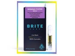 Brite Labs - Banana Foster - Live Resin - Cartridge - 1g