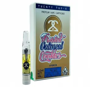 22K | Vape Cart | 1g | Distillate | Frosted Oatmeal Cookies