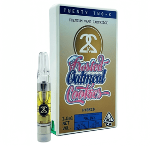22K | Vape Cart | 1g | Distillate | Frosted Oatmeal Cookies