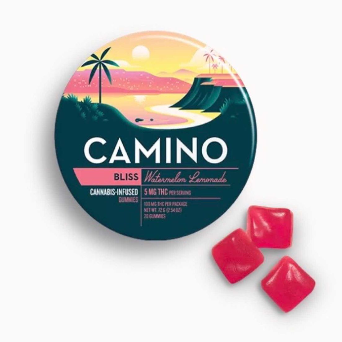 Camino: Watermelon Lemonade (H) | 20pk Gummies | Kiva