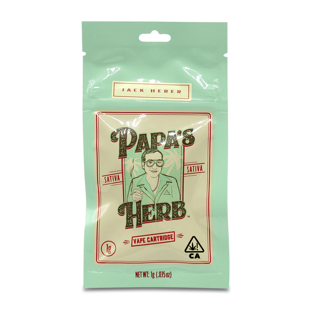 Papa's Herb - Jack Herer Vape Cartridge 1g