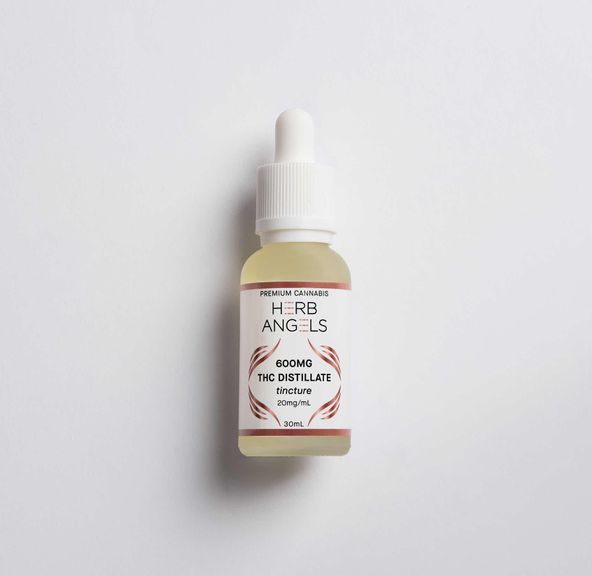 600mg THC Tincture - Herb Angels