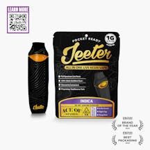 Jeeter Concentrates - AIO Live Resin 1G Vape Cartridge Ace Of Spades