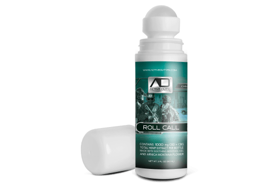 Active Duty RX 1000MG CBD+CBG Roll on