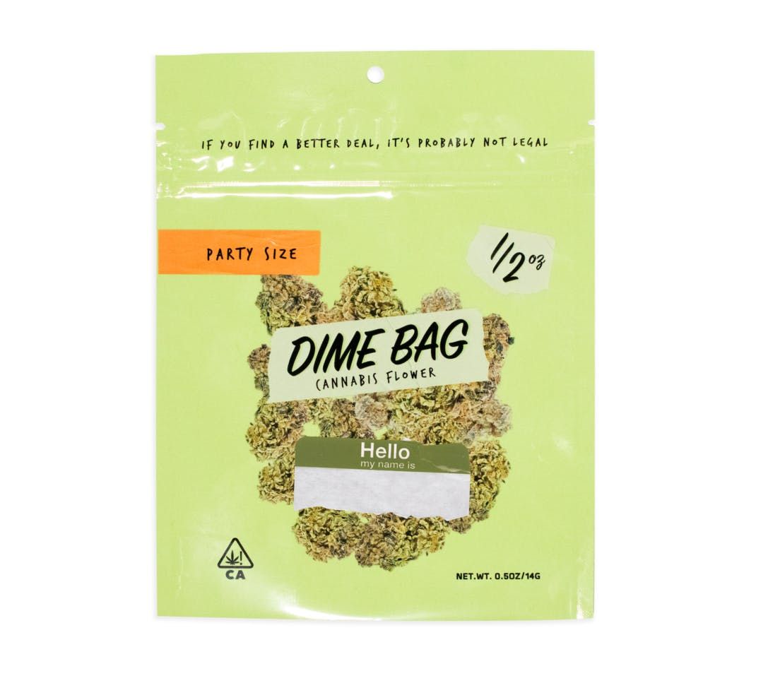 Dime Bag Wedding Pop Half Ounce