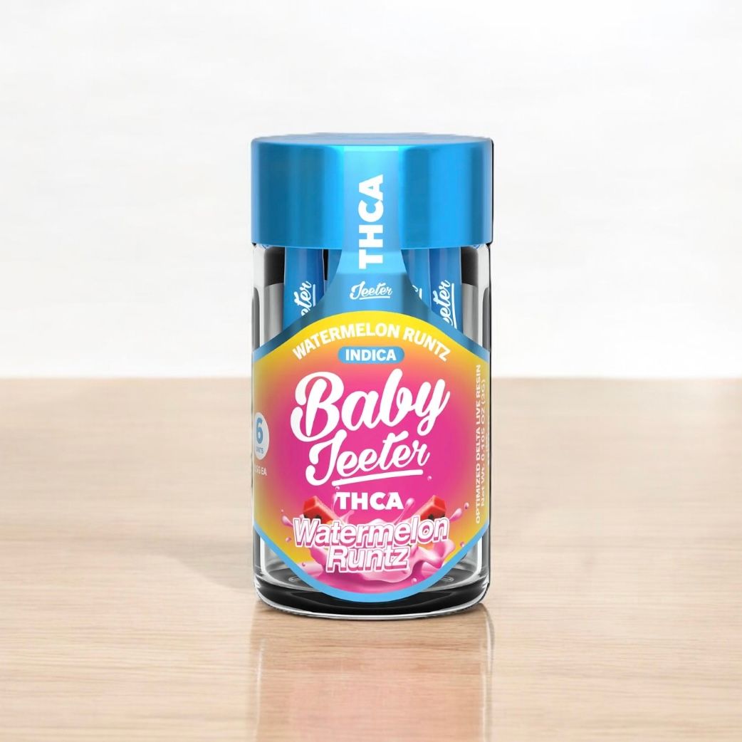 Jeeters 6pk THCA - Watermelon Runtz