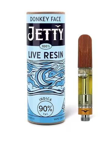 Jetty Live Resin Cartridge Donkey Face 1g