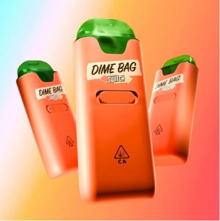 Dime Bag Switch AIO Vape Grape Ape x Cereal Milk 1g