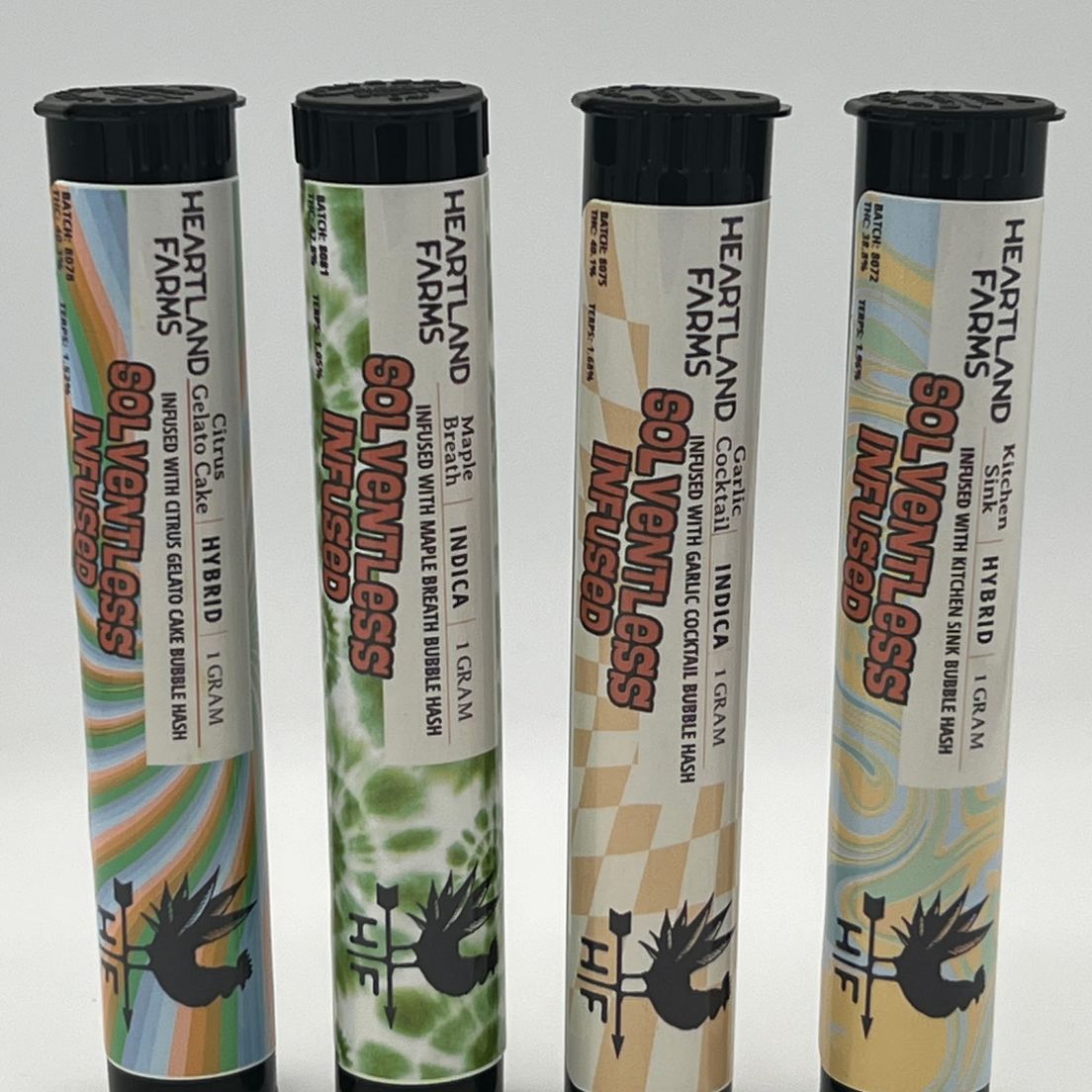 Heartland Solventless Infused Pre-Rolls - Maple Breath - 1g