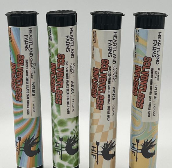 Heartland Solventless Infused Pre-Rolls - Maple Breath - 1g