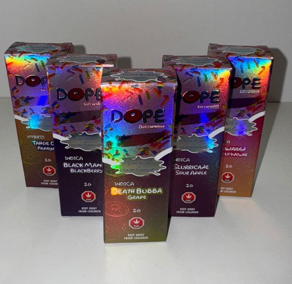 Dope 2g Vape Carts $50
