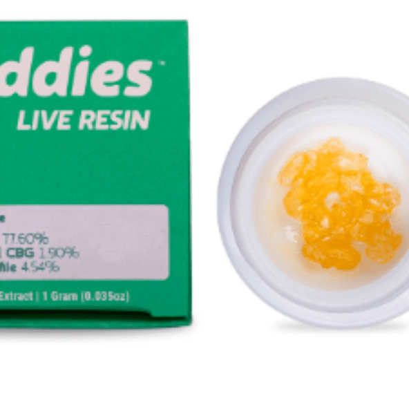 Buddies Live Resin Dab: Carmel Cream