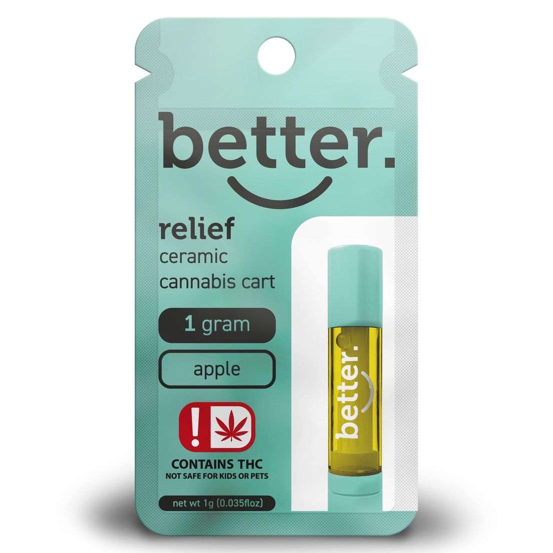 BETTER RELIEF APPLE CART 1G