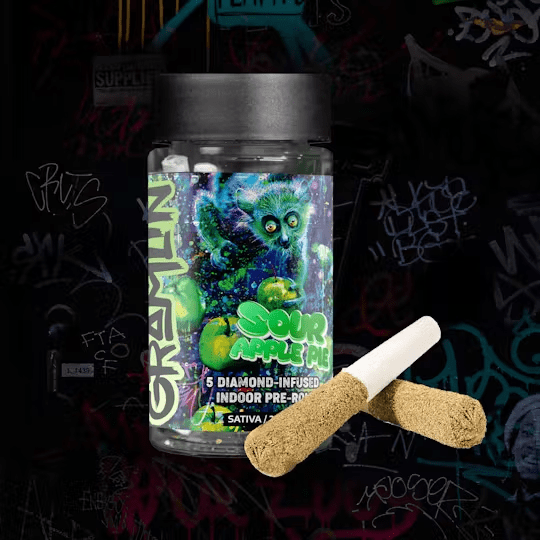 Sour Apple - Mini Infused Preroll 5pk - 2.5g