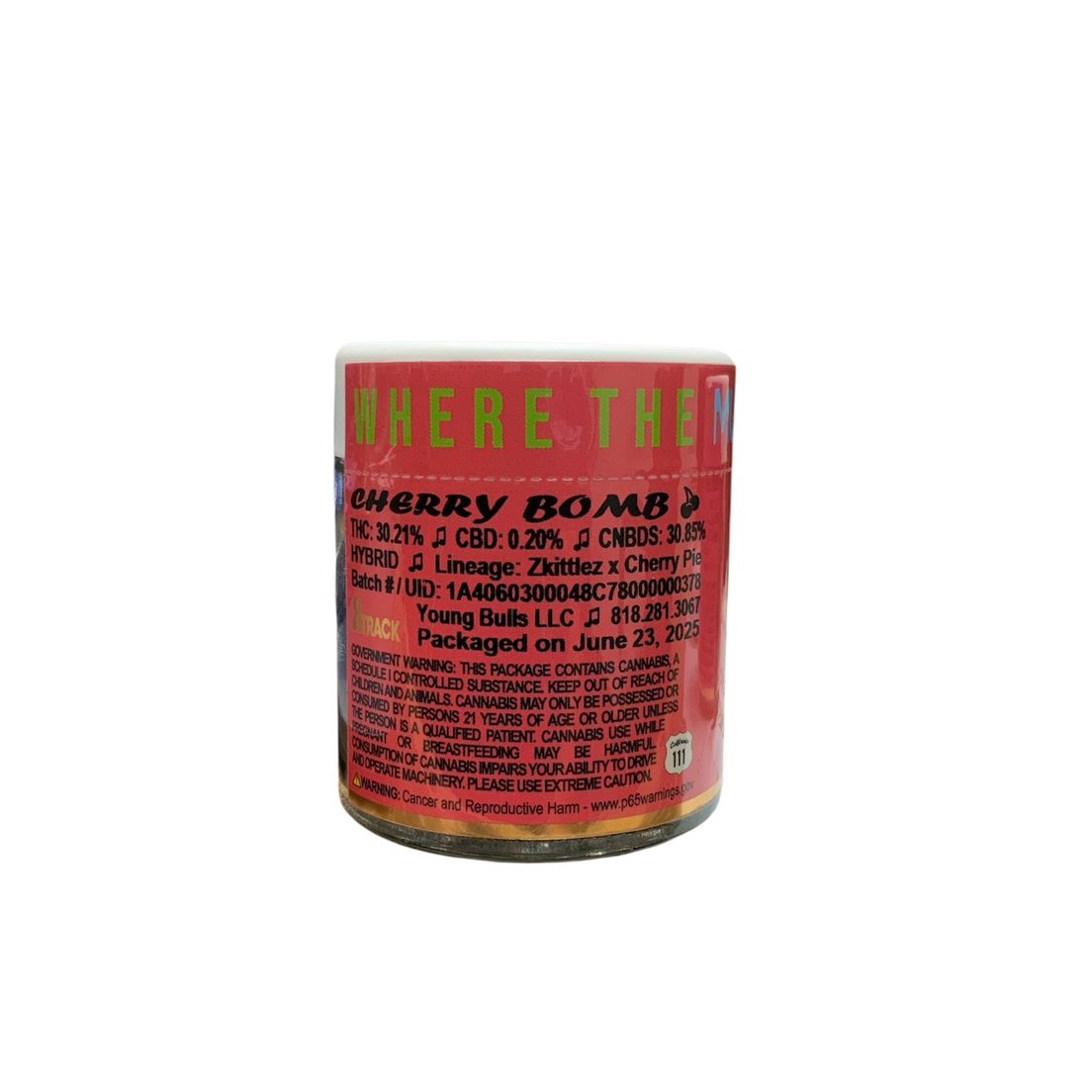 8 Track - Cherry Bomb - 7g Flower