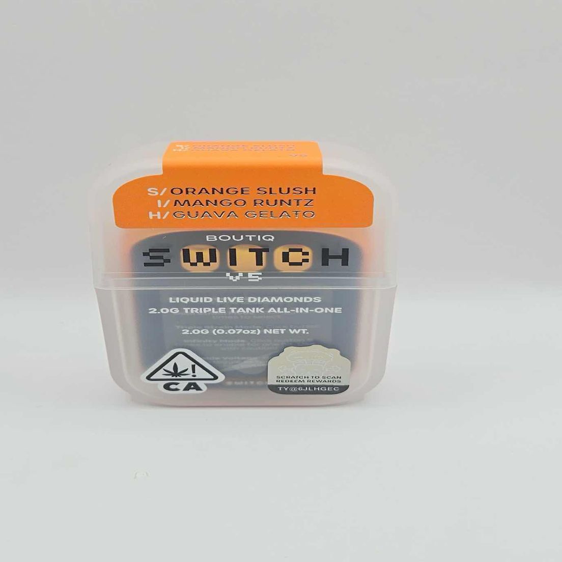 Boutiq - Disposable - Orange Slush x Mango Runtz x Guava Gelato - 2G