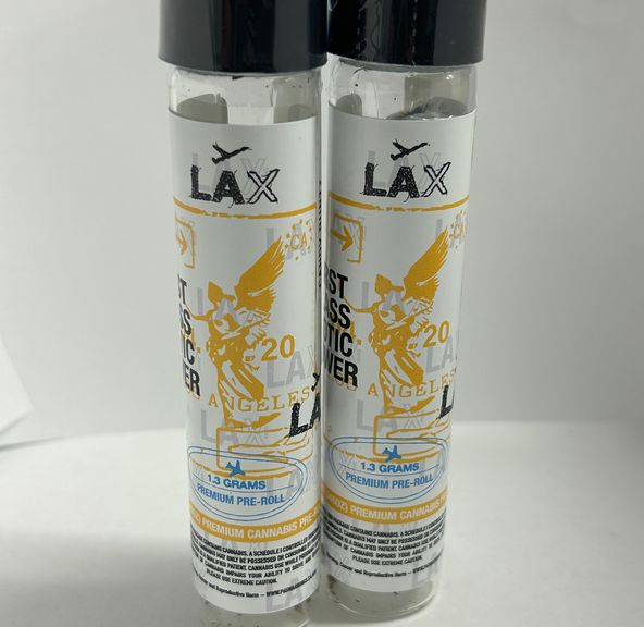 D. LAX 1.3g Glass Tip Premium Pre Roll - B52 (H)